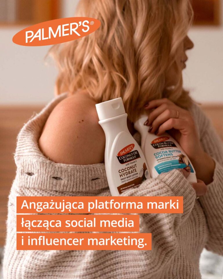 Realizacja Palmer’s – platforma marki łącząca social media i influencer marketing