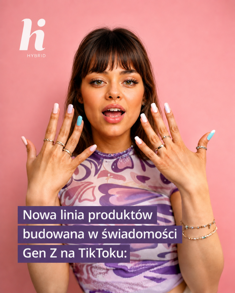 Realizacja Hi Hybrid – nowa linia produktów budowana w świadomości Gen Z na TikToku